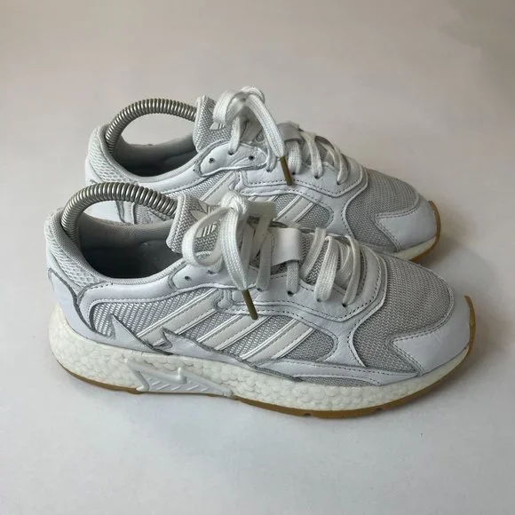 adidas | Shoes | Adidas Boost White Midnight Jogger Running Shoes Womens Size  6 | Poshmark